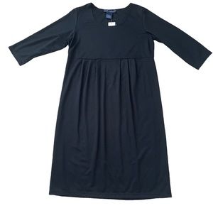 Susan Graver Black Midi Dress size S